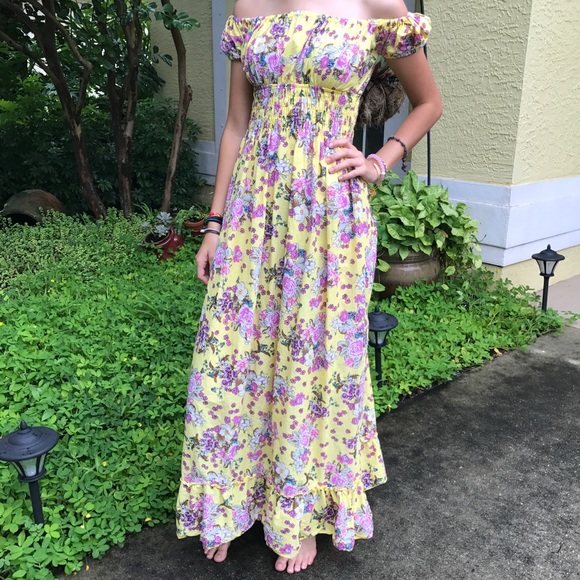 Off the shoulder Sundress